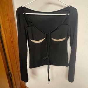 Black top from shein